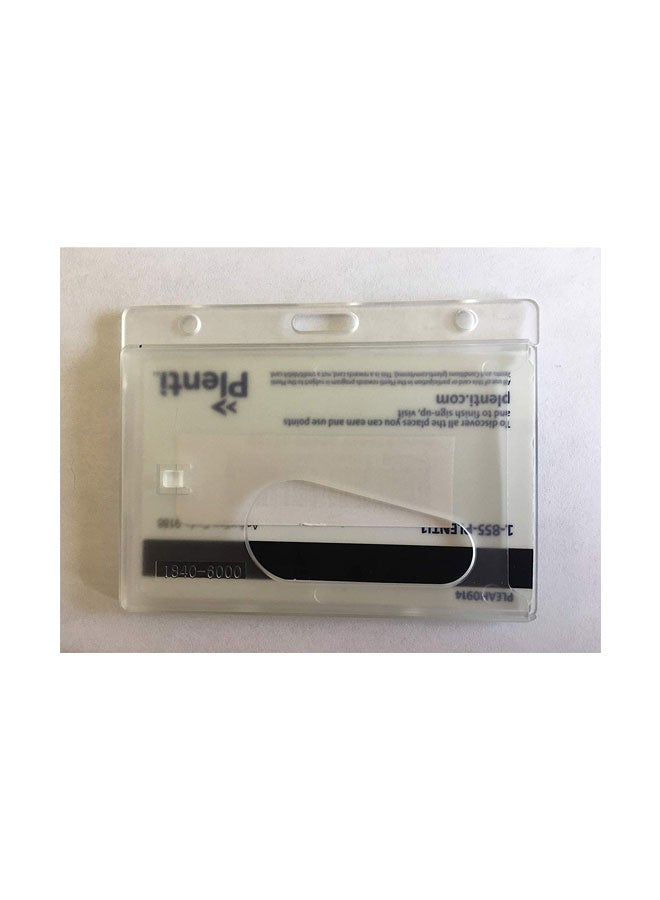 TradeExpress Horizontal Rigid Badge Holder Clear - Image 2