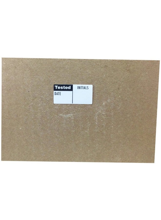 إن ستوك ليبلز.كوم مجموعة بطاقات لاصقة لاستخدامها عند الاختبار مكونة من 500 قطعة أبيض/أسود - Image 3