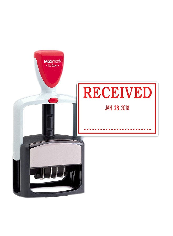 Rubber Stamp Creation Self Inking Date Stamp Multicolour - Image 1