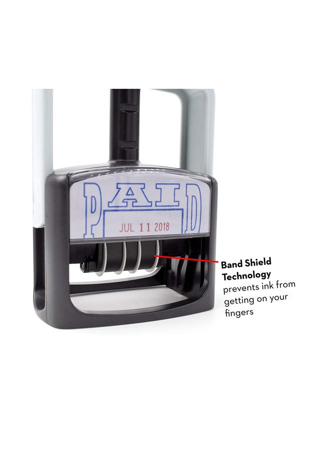Rubber Stamp Creation Self Inking Date Stamp Multicolour - Image 2