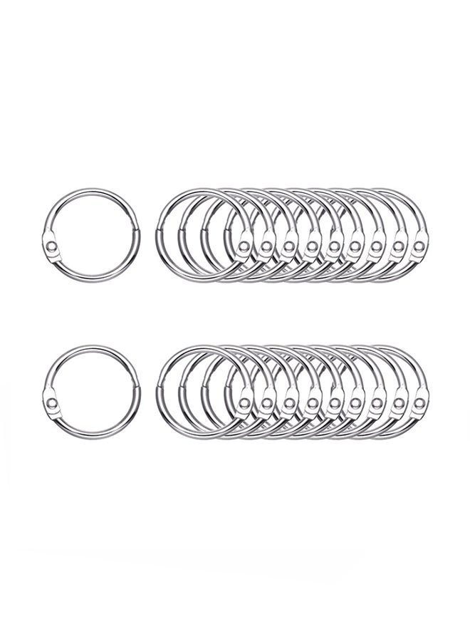 Antner 100-Piece Leaf Ring Silver  - Image 1