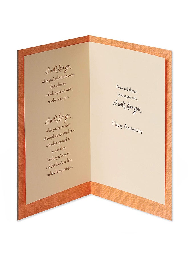 American Greetings I Will Anniversary Card With Rhinestone - Image 2