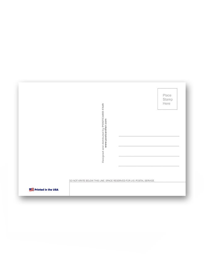 بوست كارد فير طقم بطاقات بريدية مطبوع عليها عبارة "Keep Calm And Visit California" من 20 قطعة - Image 2