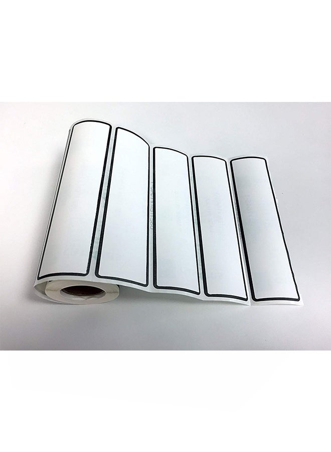 Carstens 200-Piece Blank ID Label White - Image 2