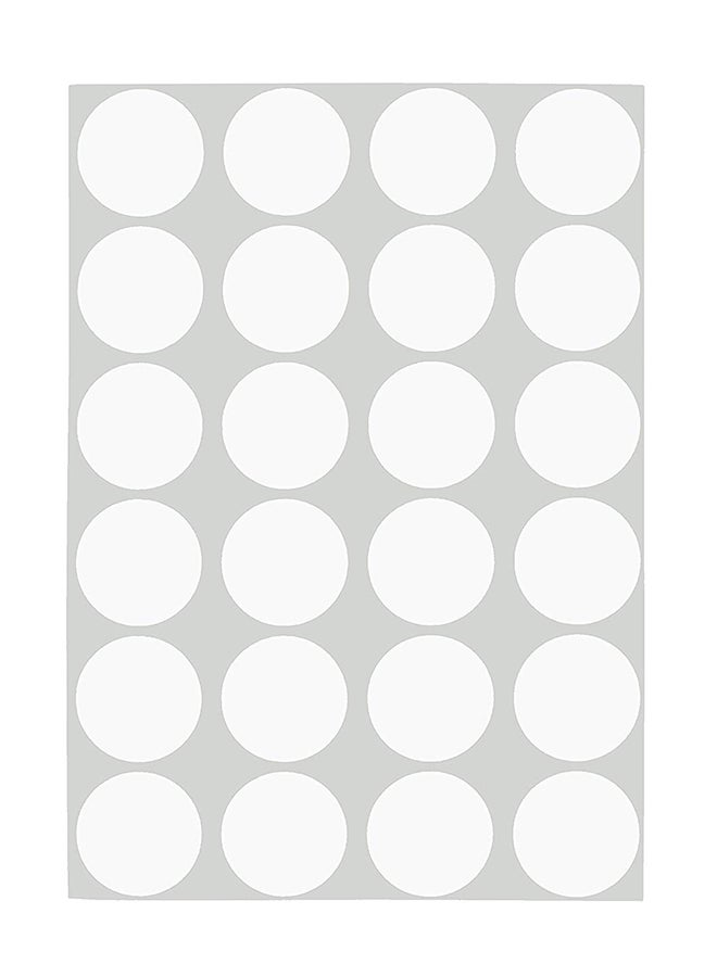ChromaLabel 1008-Piece Dot Color-Coding Label White - Image 1