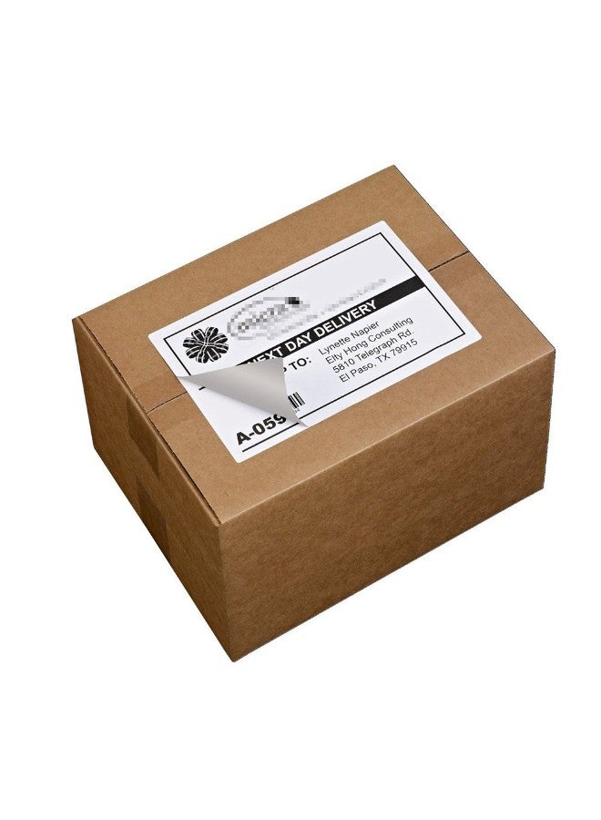 Immuson 200-Piece Shipping Labels With Rounded Corner White - Image 2