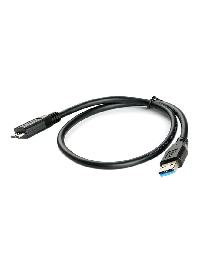 EAGET Micro USB 3.0 Data Cable Cord WD My Book External Hard Drive Black