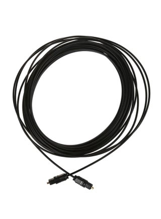 Practical 6 Feet Premium Digital Audio Optical Optic Fiber Cable Toslink SPDIF Black - v1552971607/N22442662A_1