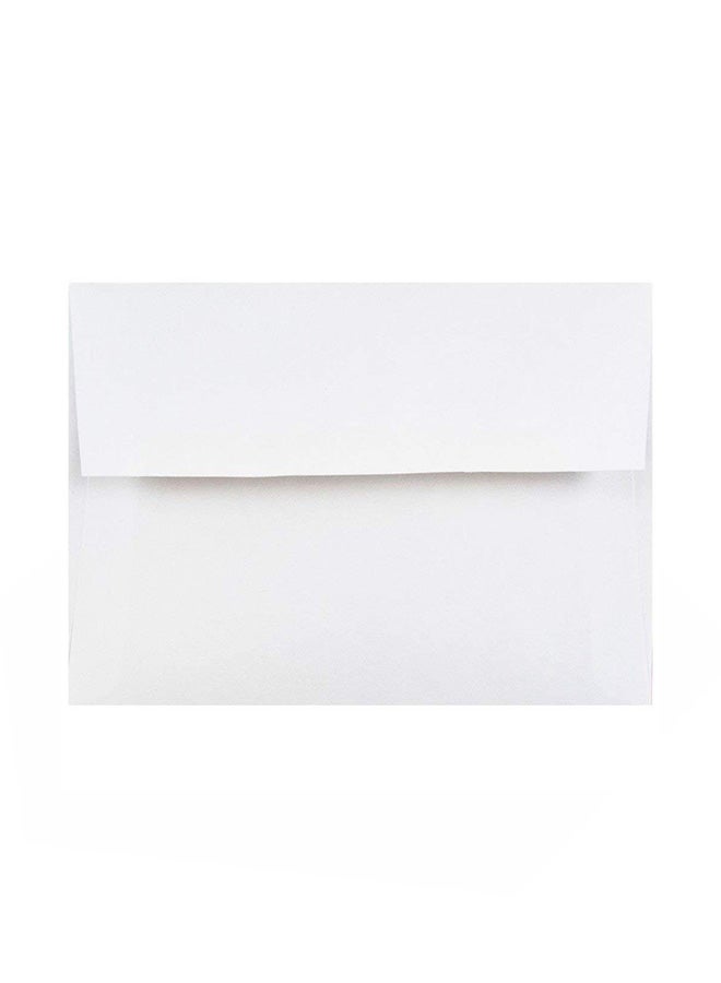 JAM Paper Set Of 50 Invitation Envelopes White  - Image 1