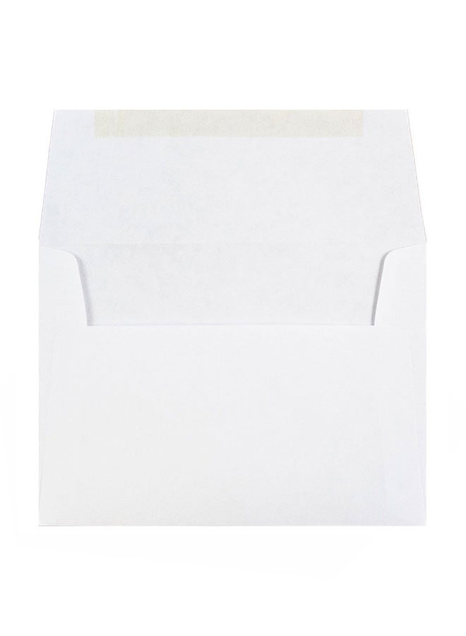 JAM Paper Set Of 50 Invitation Envelopes White  - Image 2