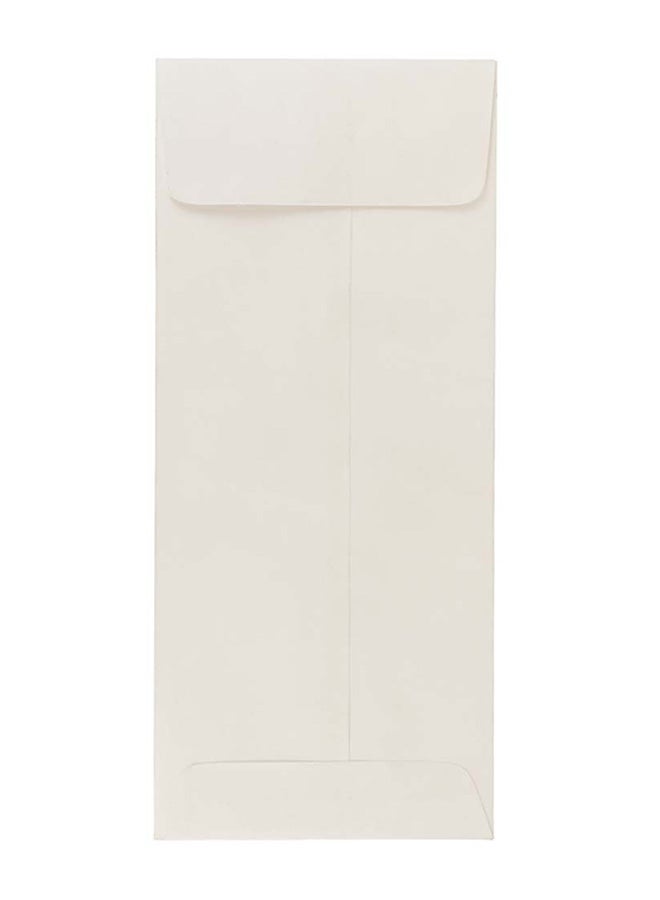 جام بايبر طقم أظرف بفتحة جانبية للأعمال التجارية من 25 قطعة أبيض - Image 1