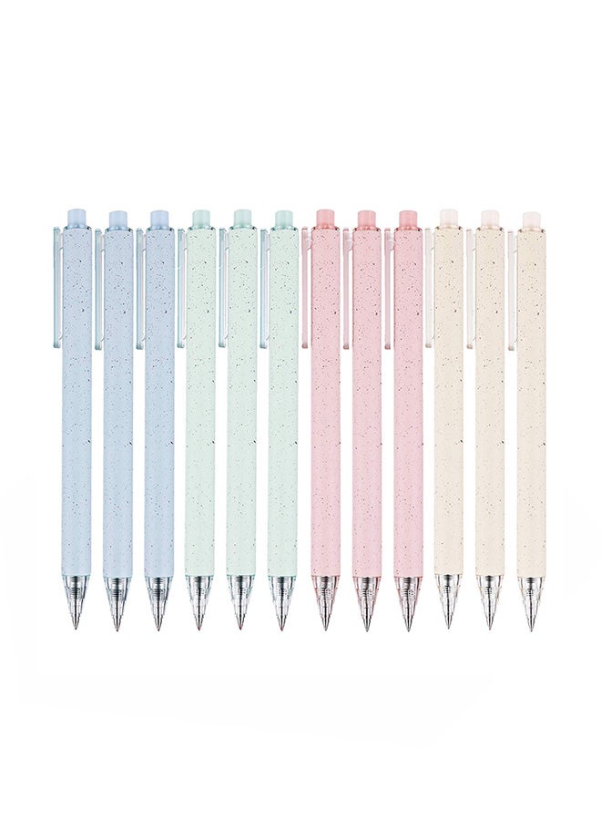 RIANCY 12-Piece Quick Dry Retractable Gel-Ink Pen - Image 1