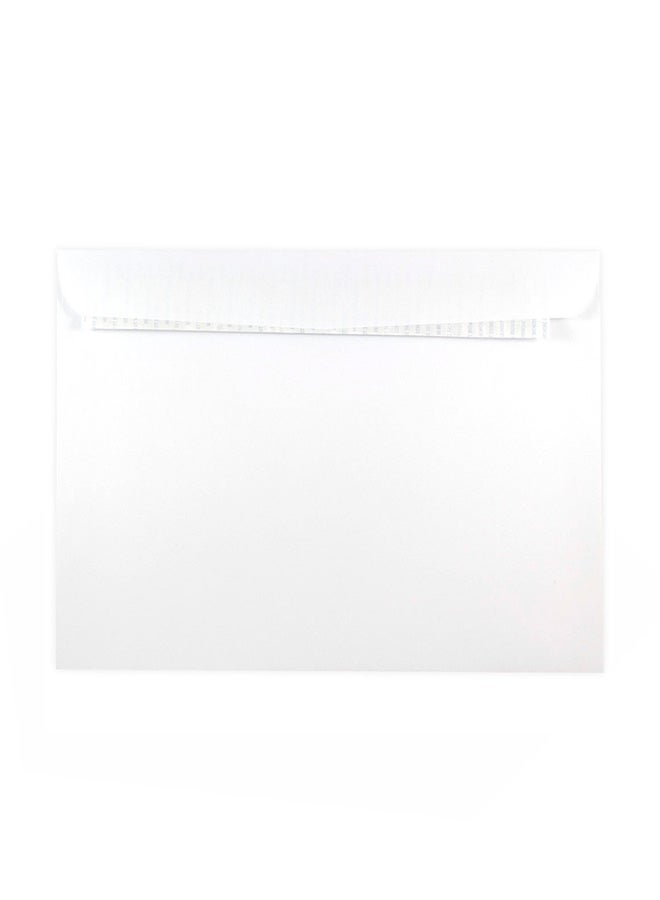 JAM Paper - Pack Of 25 Booklet Envelope With Peel And Seal Closure White - Image 1