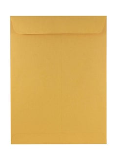 JAM Paper Pack Of 100 Open End Catalog Premium Envelopes Yellow  - Image 1