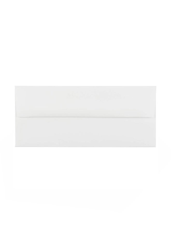 JAM Paper Pack Of 50 Business Strathmore Envelopes White  - Image 1