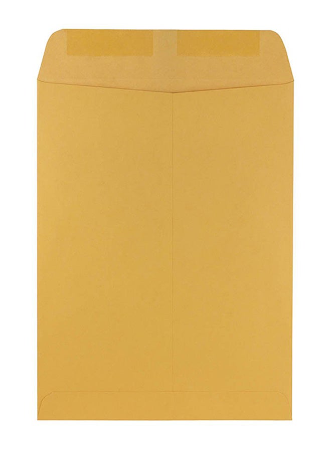 JAM Paper - Pack Of 100 Open End Catalog Premium Envelopes Yellow - Image 1
