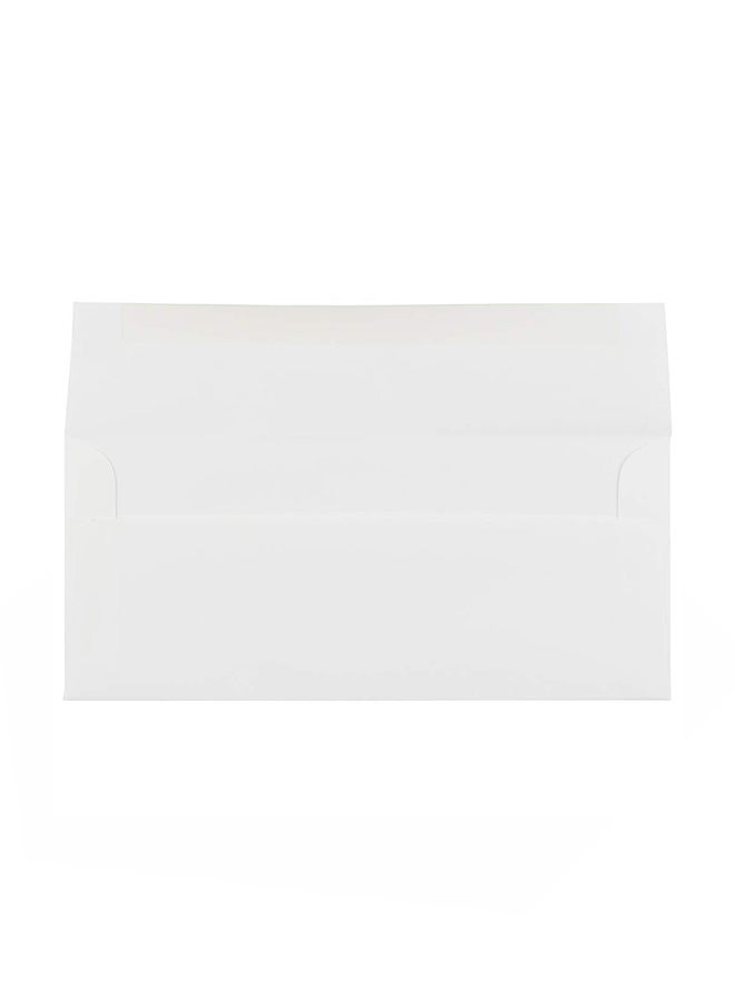JAM Paper Pack Of 50 Business Strathmore Envelopes White  - Image 2