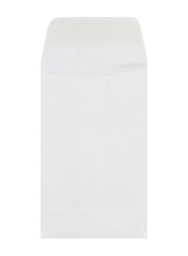 جام بايبر عبوة مكونة من 100 مغلف تجاري للعملات أبيض - Image 2