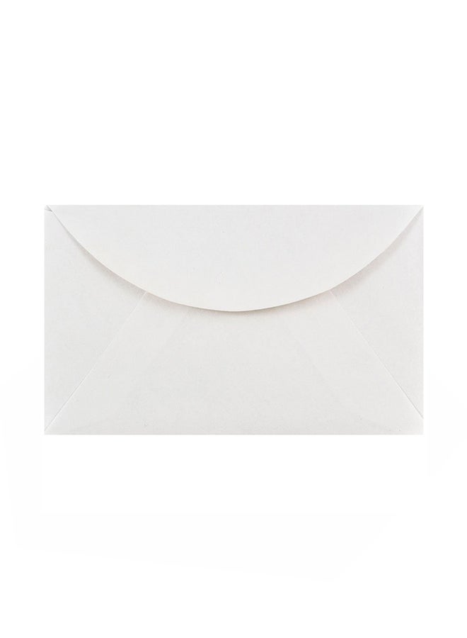 JAM Paper Pack Of 100 Commercial Mini Envelopes White  - Image 1