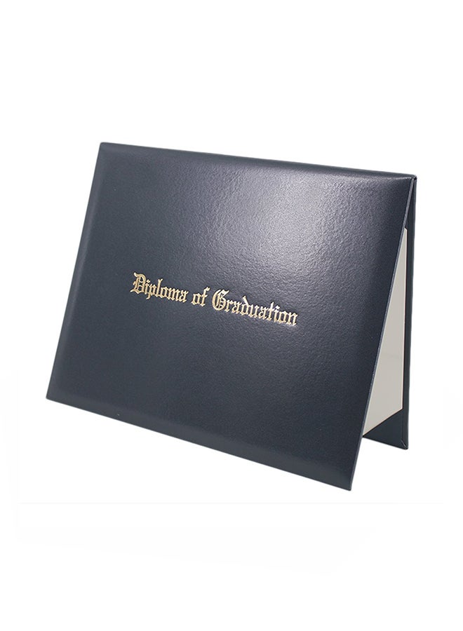GraduationMall - Imprinted Diploma Cover Black - Image 1