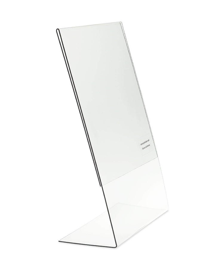 SOURCEONE.ORG Pack Of 3 Slant Back Sign White - Image 2