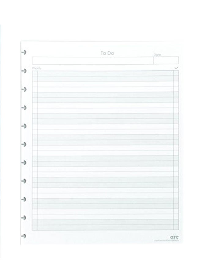 Staples - 50-Sheet Letter-sized Notebook Filler Paper - Image 1