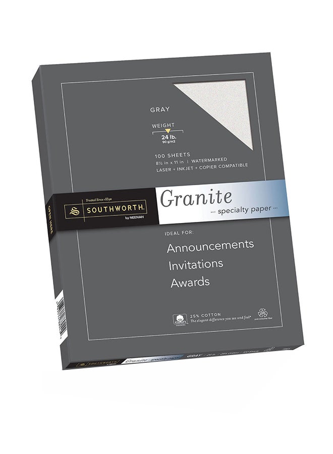 Southworth 100-Sheet Granite Specialty Paper  - Image 1