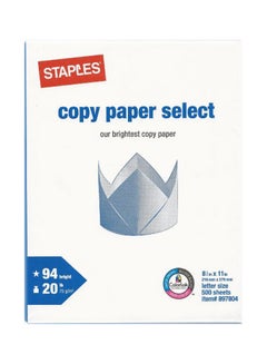 Staples 500-Piece letter size Copy Paper 
