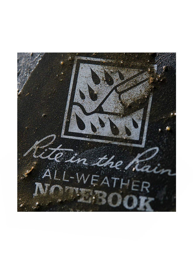 Rite in the Rain 3-Piece all weather notebook With Universal Pattern Black - Image 2