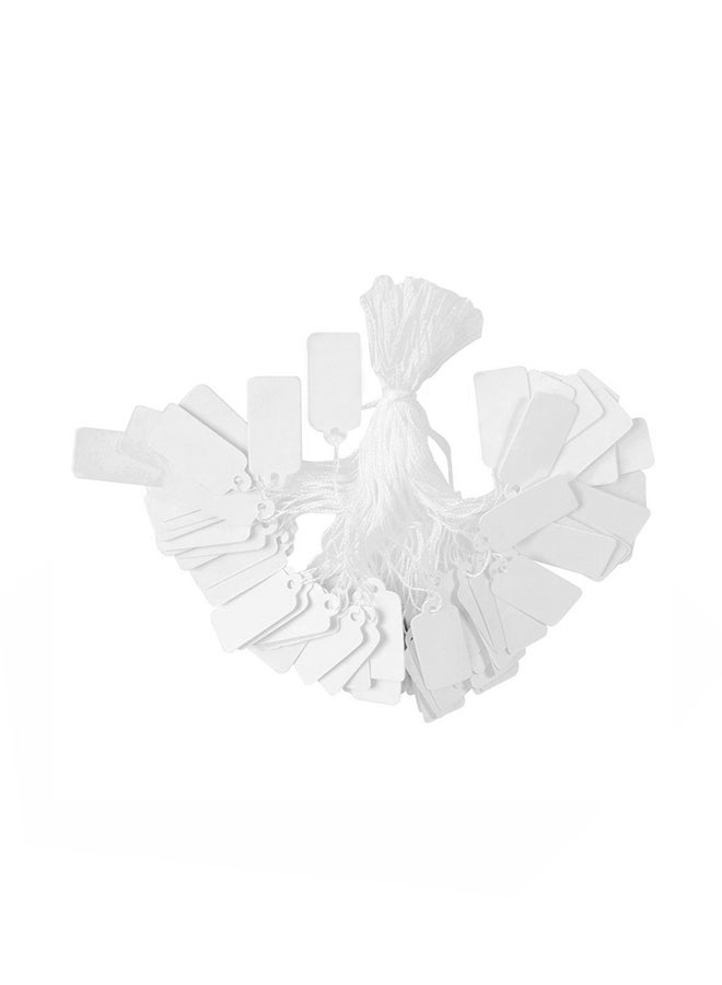 بي إتش باندا هول بطاقات أسعار للمجوهرات من 500 قطعة أبيض - Image 1