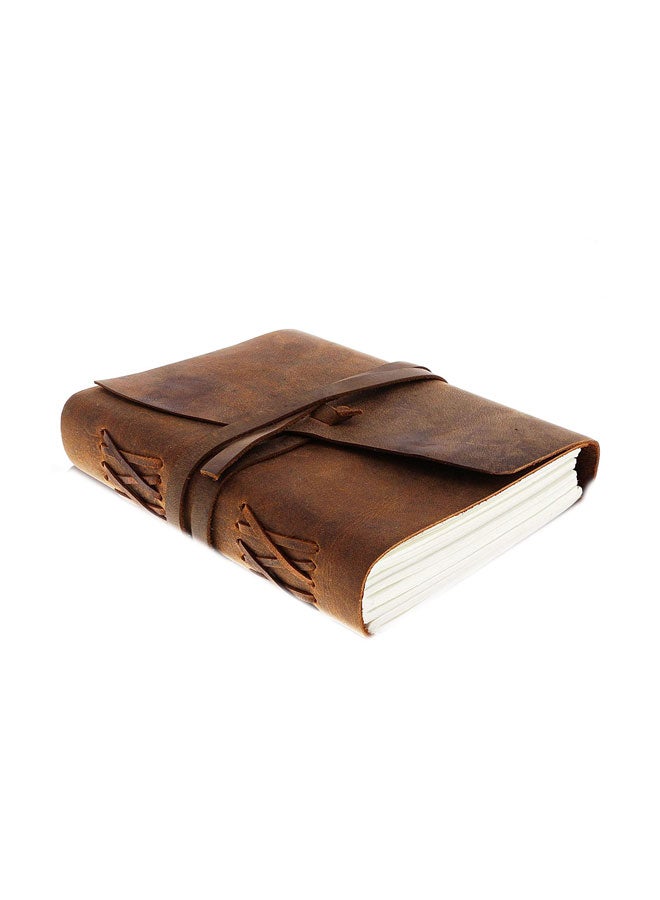 Moonster Journal Writing Notebook Brown - Image 1