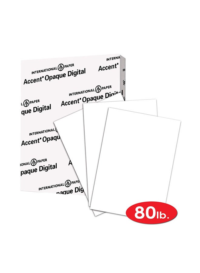 Accent 250-Sheet Opaque Thick Cardstock Paper - Image 1