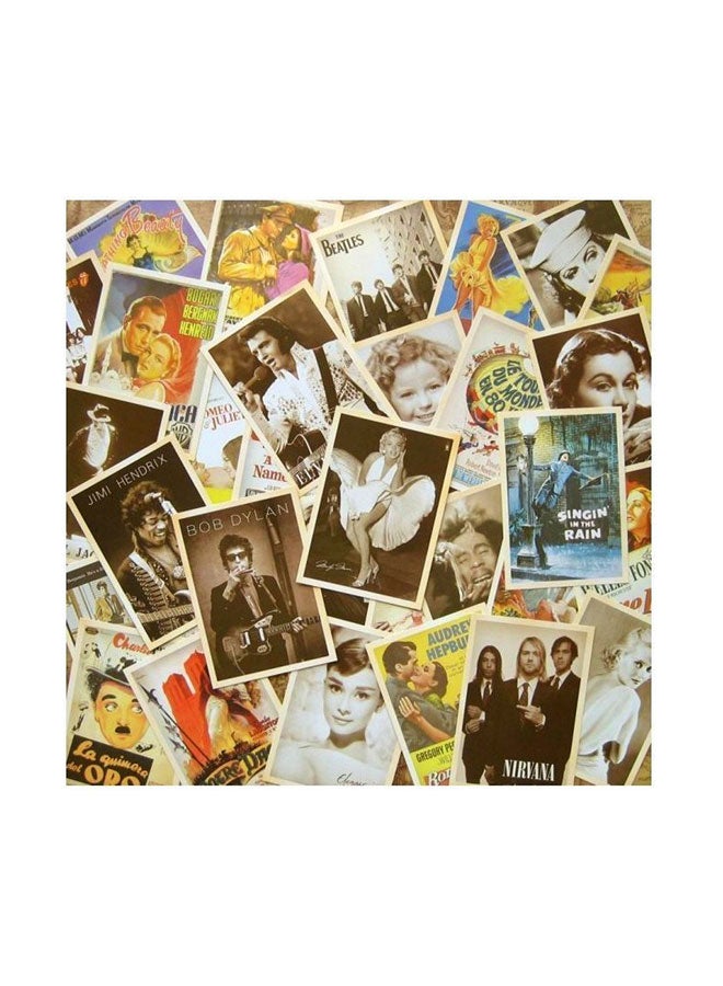 DreamHigh Pack Of 128 Collectable Vintage Postcards - Image 1
