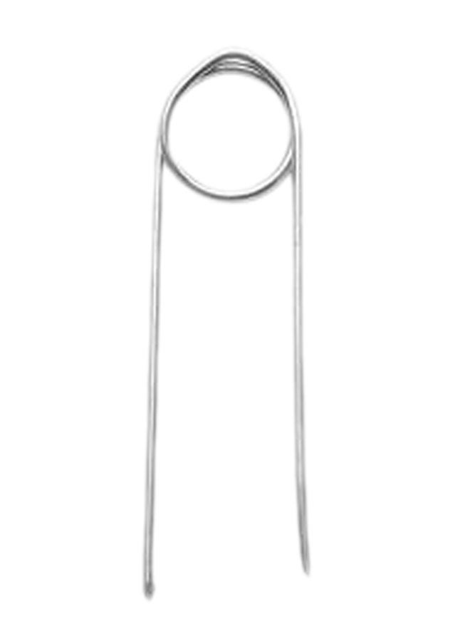 Pack Of 144 Steel Pin Style Sign Holder Silver