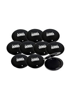 ExcelMark Set of 10 Inkless Thumbprint Pad Black  - Image 1