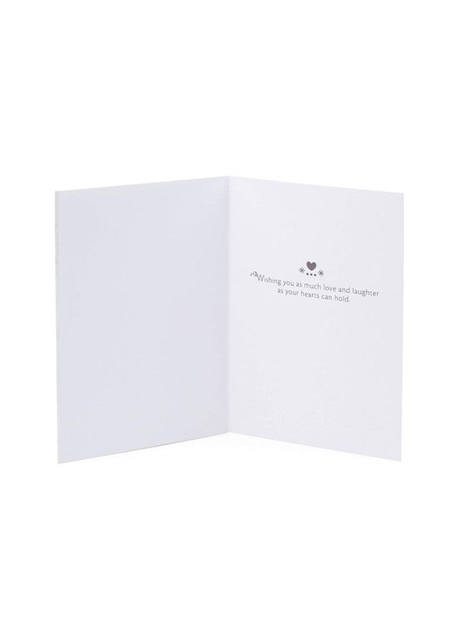 Hallmark Live Laugh Love Signature Wedding Card  - Image 2