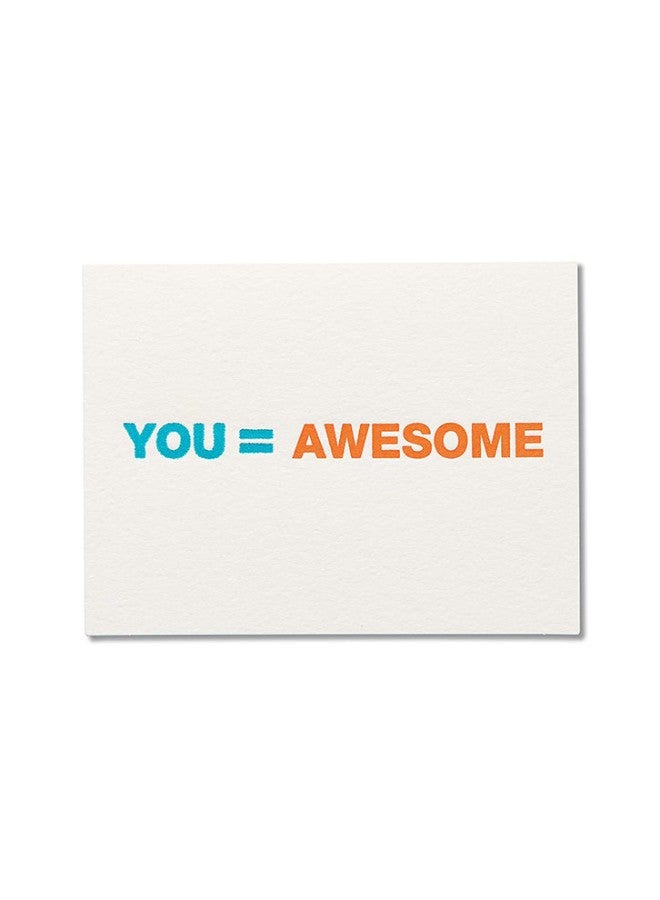 American Greetings You = Awesome Thank You Card - Image 1