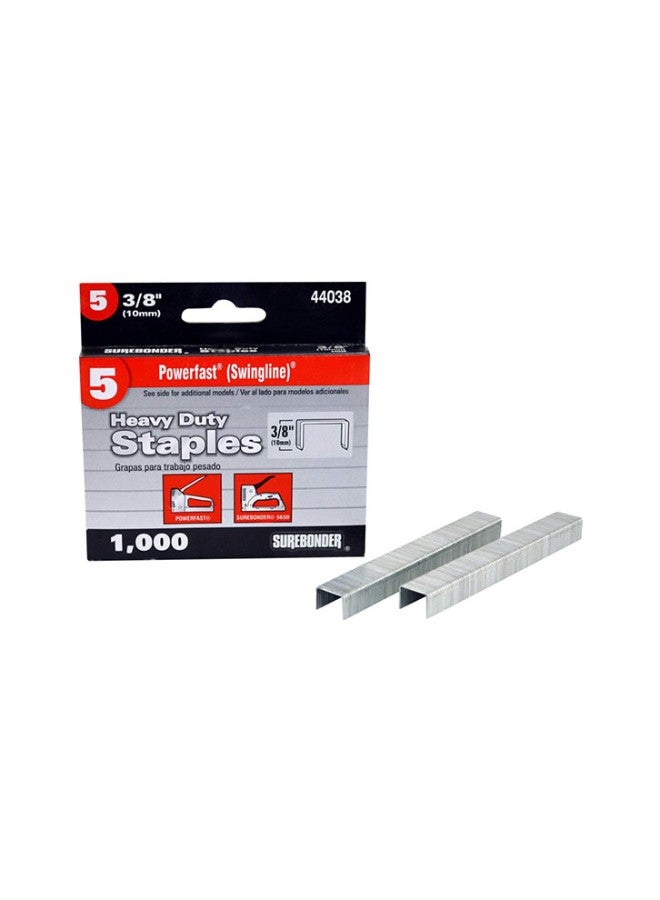 Surebonder Pack Of 1000 Heavy Duty Staples Silver