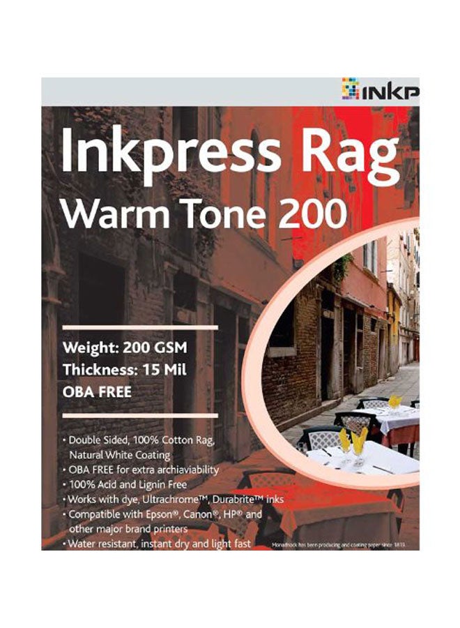 50-Piece Of Sheet Inkjet Paper