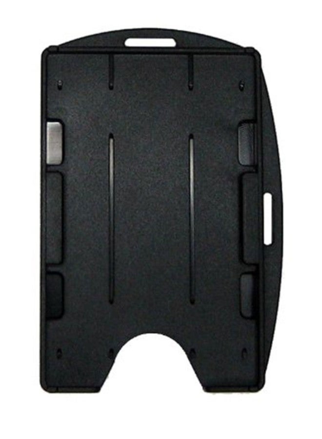Specialist ID - Black Dual Card ID Badge Holder Black - Image 1