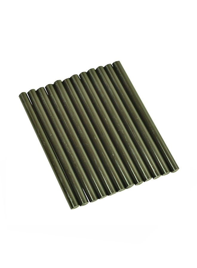 GlueSticksDirect.com 12-Piece Hair Extension Glue Stick Green - Image 1