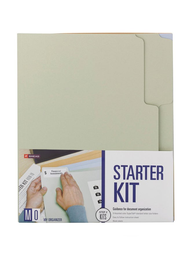 سميد طقم حافظات ملفات للمبتدئين متعدد الألوان - Image 1
