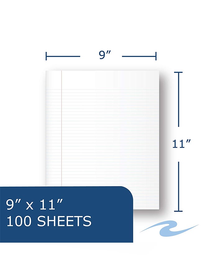 رورينج سبرينج دفتر ملحوظات ستاشر (100 صفحة) أزرق - Image 2