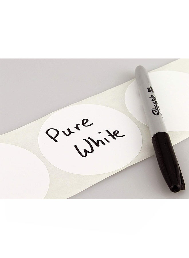 ChromaLabel - Colour-Code Dot Label White - Image 1