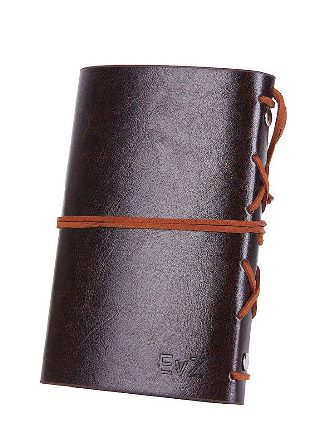 EvZ Leather Writing Journal Notebook Brown - Image 2