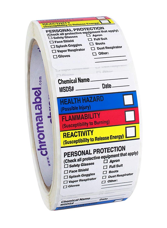 ChromaLabel - Hmig Write-in Label Sticker Multicolour - Image 1