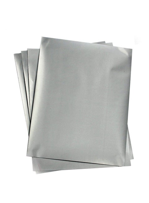 Full Sheet Scratch Off Label Silver