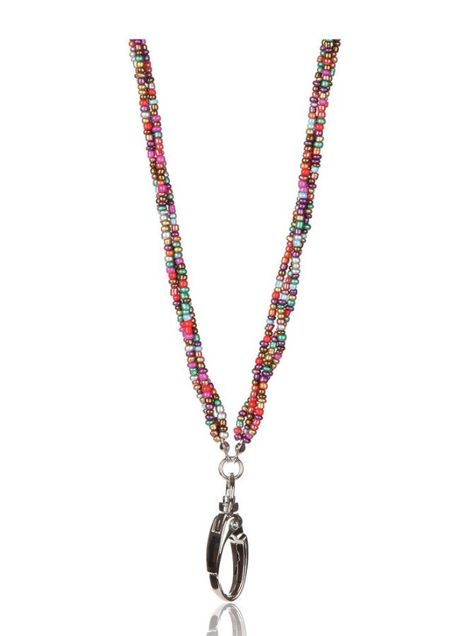 ID Avenue Vivian Beaded Badge ID Necklace Lanyard Multicolour  - Image 2