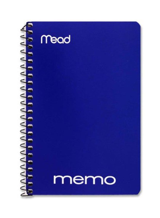 Pack Of 12 Memo Book Blue