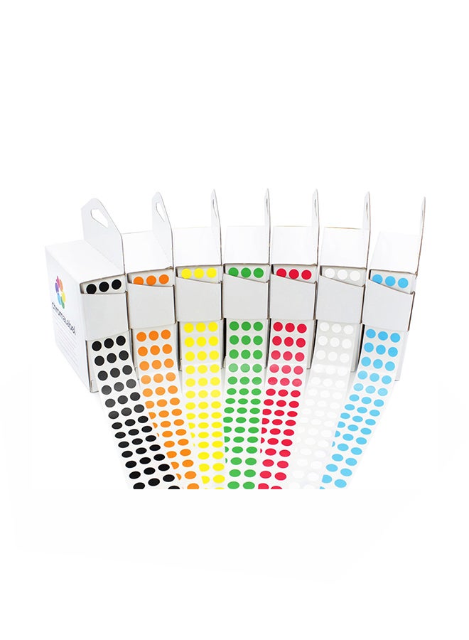 ChromaLabel Colour-Code Dot Label Kit Multicolour - Image 1